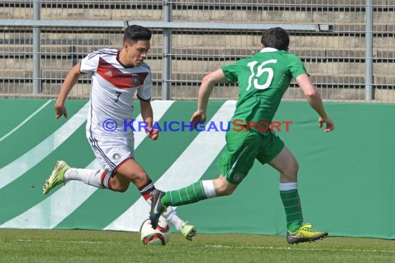 U19 EM-Qualifikation - 14/15 - Deutschland vs. Irland (© Kraichgausport / Loerz)